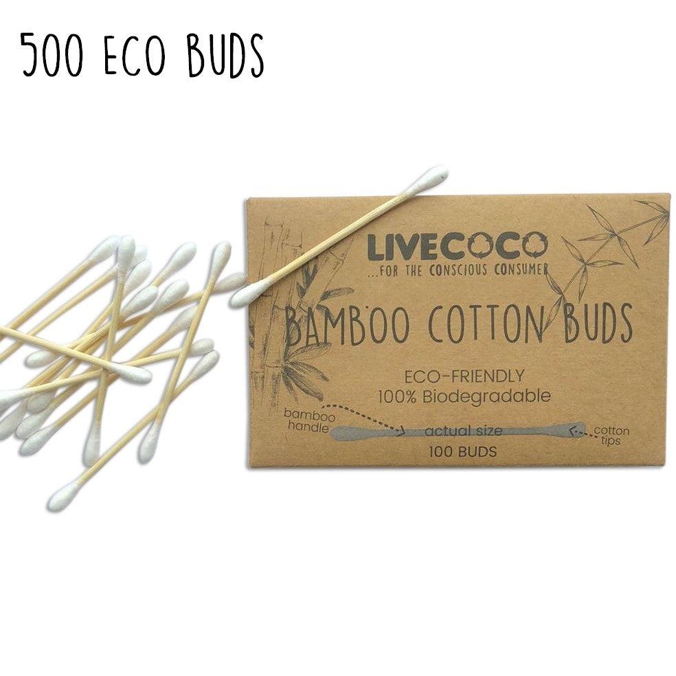 Bamboo Cotton Swabs- 100 buds - SWOP - shop without plastic