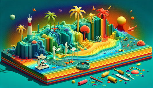 "Texas Tycoon: Microplastics Take a Trip to the Sea!"