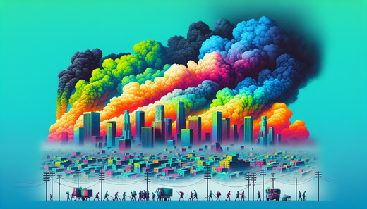 "LA Unhoused Residents Face Wildfire Air Quality Challenges: Finding Fresh Air Solutions"