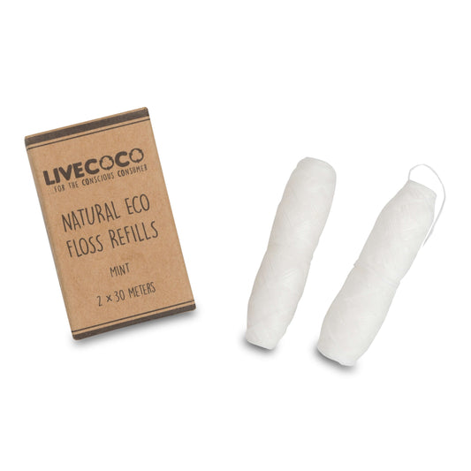 SPECIAL OFFER Natural Eco Floss Refills - Fresh Mint Flavour-0