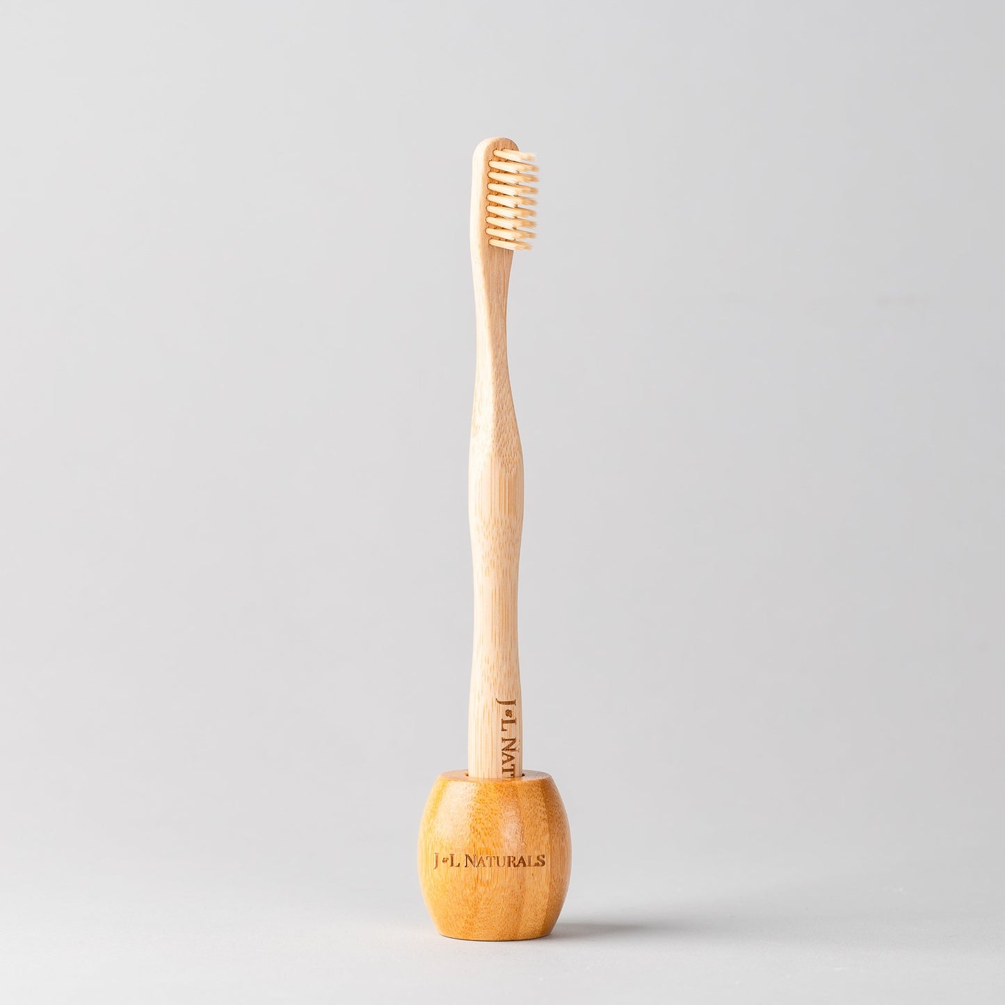 Wood Toothbrush Stand-0