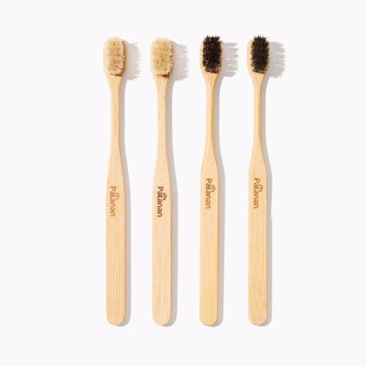Bamboo Toothbrush  Bundle - Mix (Set of 4)