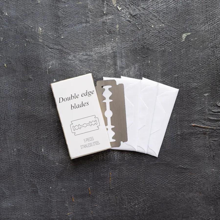 Double Edge Safety Razor Blade Refills – SWOP - shop without plastic