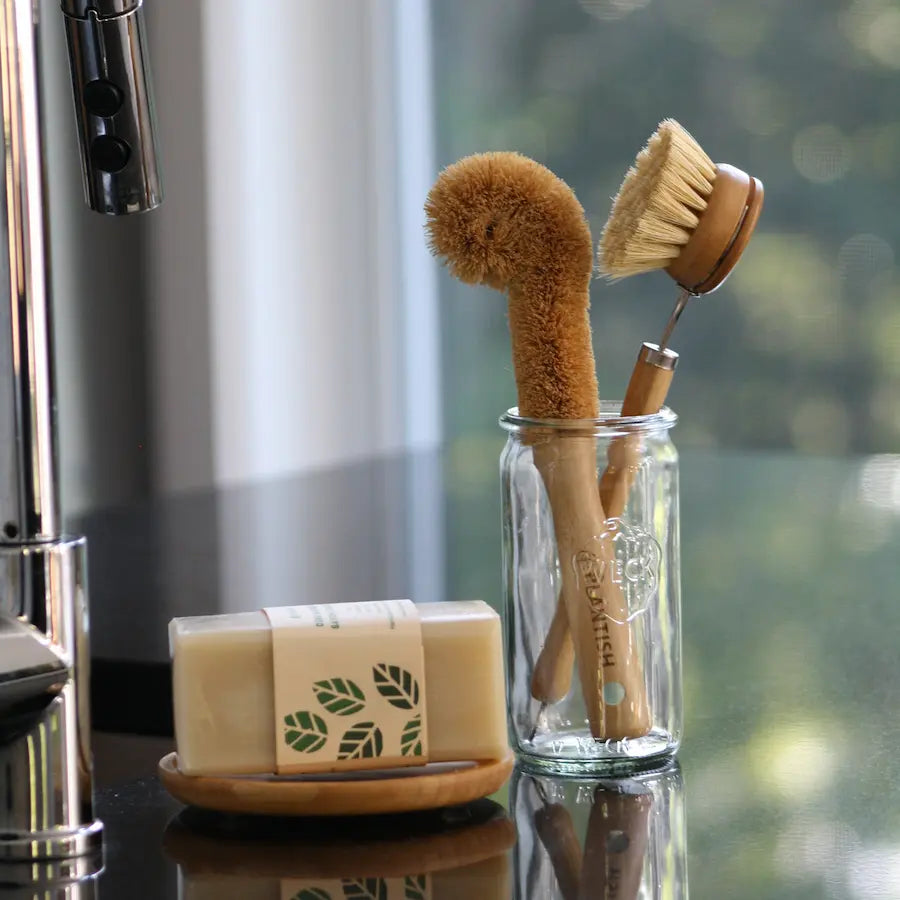 Zero Waste Kitchen Brush Set - Starter Kit-4