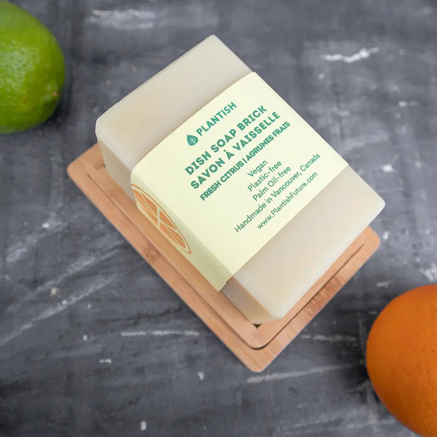 Fresh Citrus - Solid Dish Soap Brick-0
