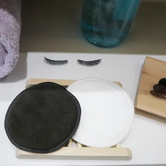 Reusable makeup removal pads - Cotton+Bamboo Set - SWOP - shop without plastic