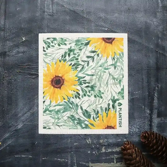 Sunflower - Swedish Sponge Cloth-0